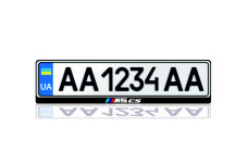License Plate Frame for ///M5 CS Var.1 (Europe type)