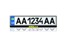 License Plate Frame for ///M5 CS Var.2 (Europe type)