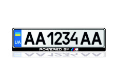 License Plate Frame for Powered by ///M (Europe type)