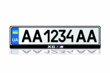 License Plate Frame for X6 ///M Var.1 (Europe type)