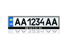 License Plate Frame for Buick (Europe type)