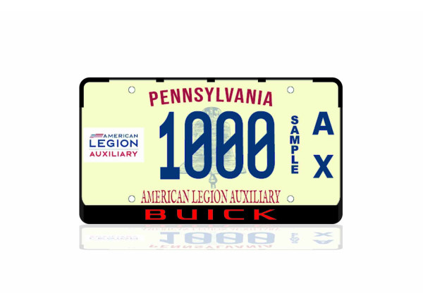 License Plate Frame for Buick (USA type)
