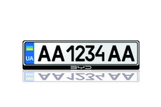 License Plate Frame for BYD (Europe type)