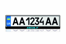 License Plate Frame for Chevrolet Bolt 2017+ (Europe type)