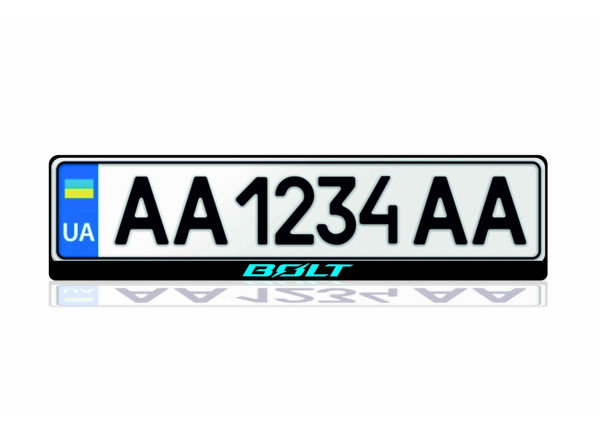 License Plate Frame for Chevrolet Bolt 2017+ (Europe type)