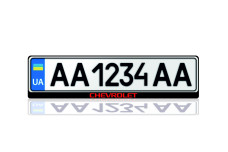 License Plate Frame for Chevrolet (Europe type)
