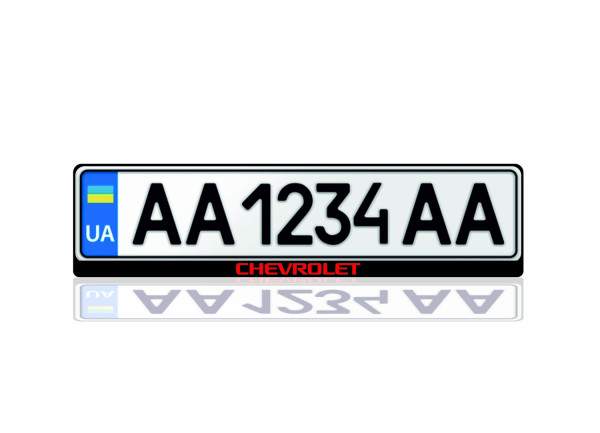 License Plate Frame for Chevrolet (Europe type) License Plate Frame for Chevrolet (Europe type)