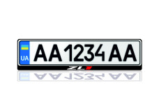 License Plate Frame for Camaro ZL1 Var.1 (Europe type)