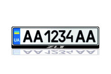 License Plate Frame for Camaro ZL1 Var.2 (Europe type)