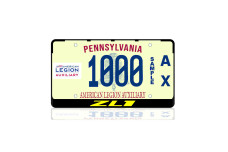 License Plate Frame for Camaro ZL1 Var.2 (USA type)