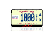 License Plate Frame for Chrysler 300 II (USA type)