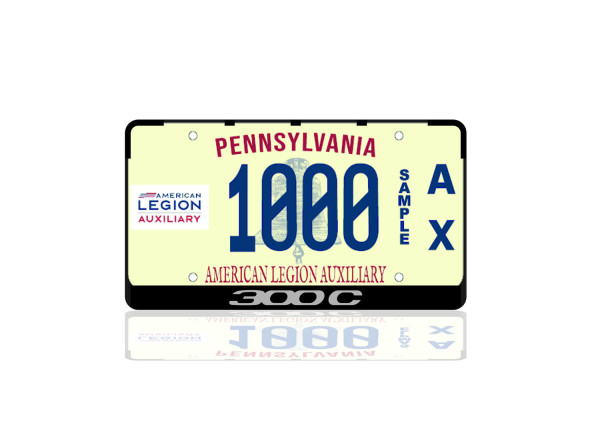 License Plate Frame for Chrysler 300C (USA type) License Plate Frame for Chrysler 300C (USA type)