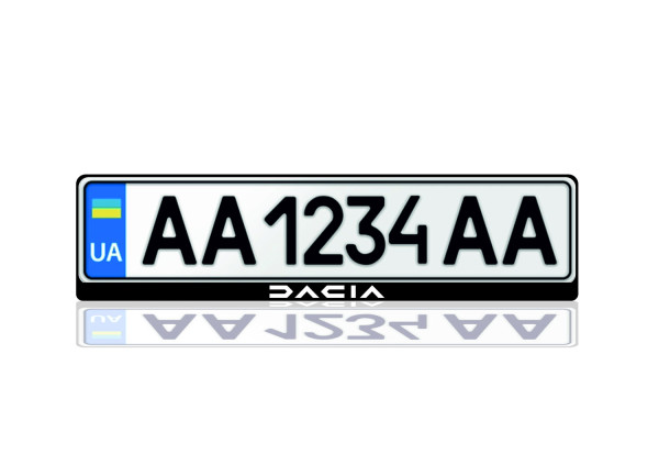 License Plate Frame for Dacia Var.1 (Europe type)