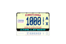License Plate Frame for Challenger (USA type)
