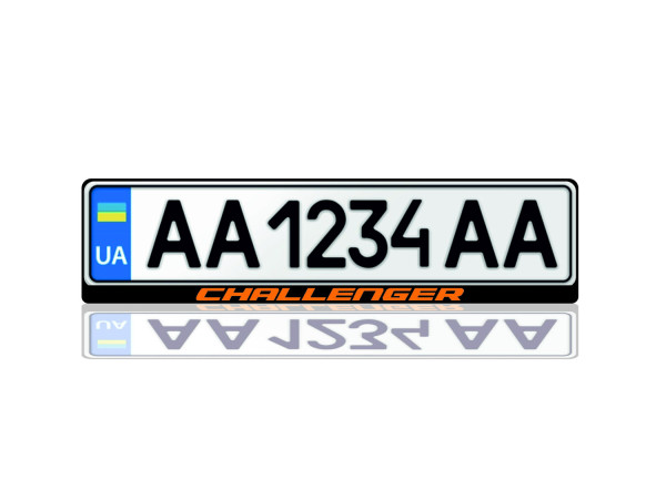 License Plate Frame for Challenger (Europe type) License Plate Frame for Challenger (Europe type)