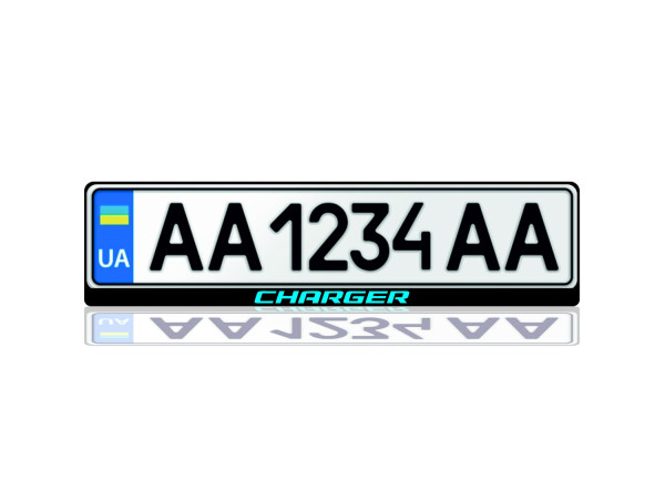 License Plate Frame for Charger (Europe type)