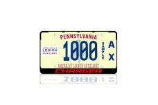License Plate Frame for Charger (USA type)