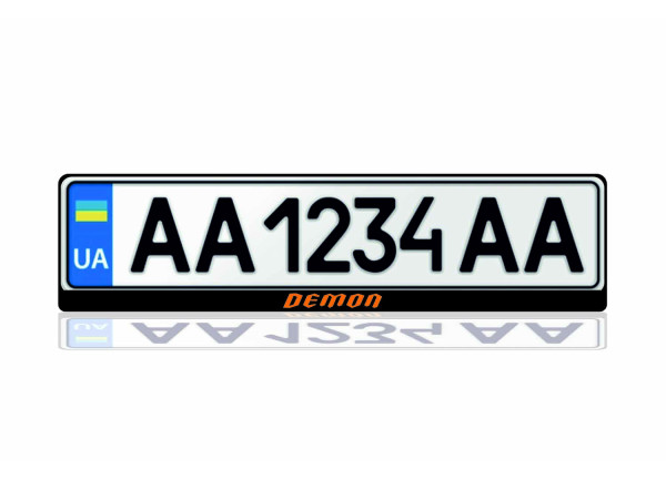 License Plate Frame for Demon (Europe type) License Plate Frame for Demon (Europe type)