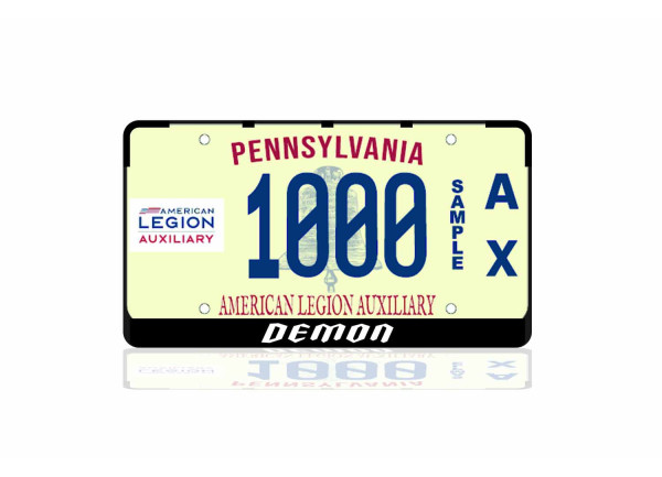 License Plate Frame for Demon (USA type)