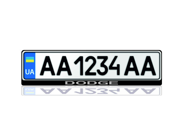 License Plate Frame for Dodge (Europe type) License Plate Frame for Dodge (Europe type)