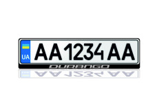 License Plate Frame for Dodge Durango III 2011+ (Europe type)