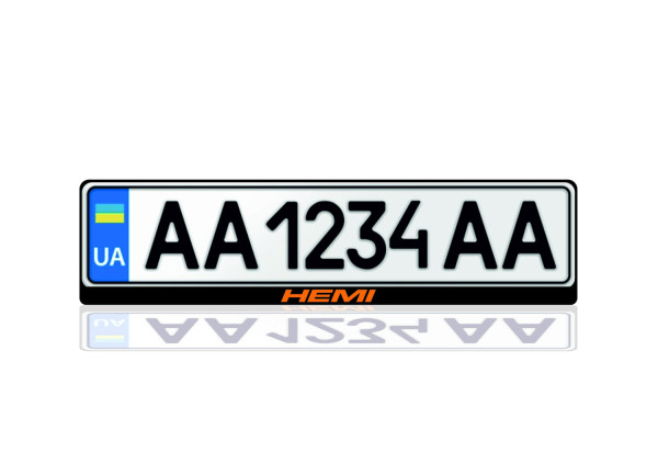 License Plate Frame for Hemi (Europe type) License Plate Frame for Hemi (Europe type)