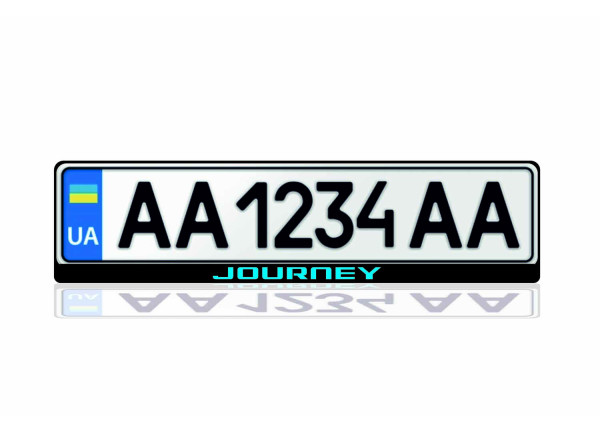 License Plate Frame for Dodge Journey 2009+ (Europe type)