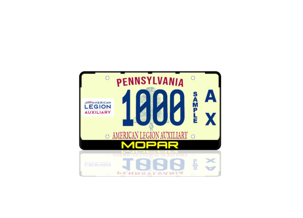 License Plate Frame for Mopar (type 1) (USA type)