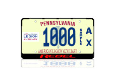 License Plate Frame for Rebel (USA type)