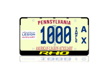 License Plate Frame for RHO (USA type)