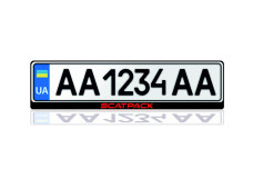 License Plate Frame for Scatpack (Europe type)