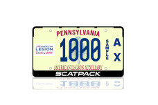 License Plate Frame for Scatpack (USA type)