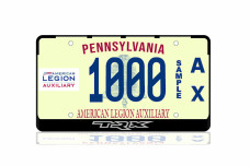 License Plate Frame TRX (USA type)
