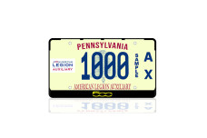 License Plate Frame for Fiat 500 2007+ (USA type)