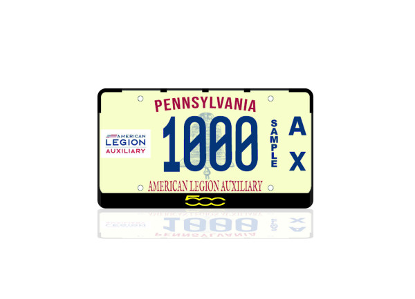 License Plate Frame for Fiat 500 2007+ (USA type) License Plate Frame for Fiat 500 2007+ (USA type)