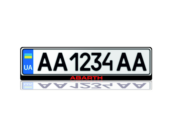 License Plate Frame for Abarth (Europe type) License Plate Frame for Abarth (Europe type)
