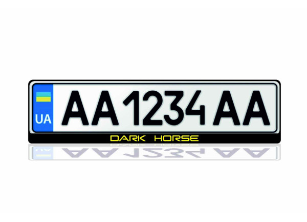 License Plate Frame for Dark Horse (Europe type)