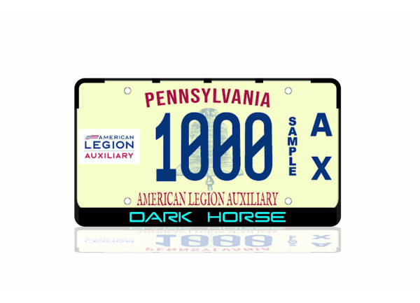 License Plate Frame for Dark Horse (USA type)