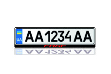 License Plate Frame for Ford Edge (Europe type)