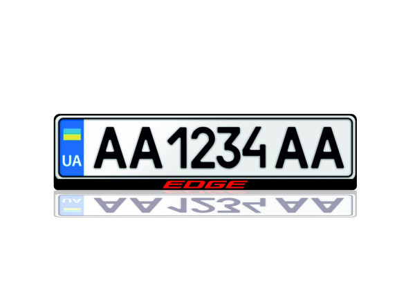 License Plate Frame for Ford Edge (Europe type)