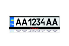 License Plate Frame for Ford Focus III (Europe type)