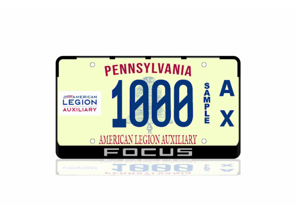 License Plate Frame for Ford Focus IV 2018+ (USA type)