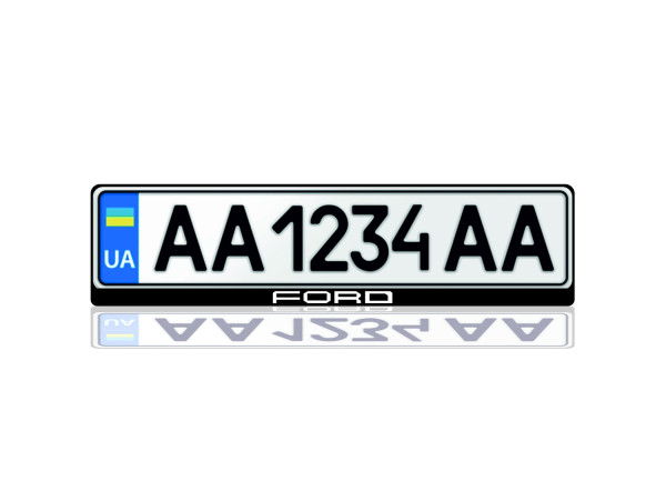 License Plate Frame for Ford (Europe type)
