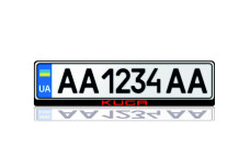 License Plate Frame for Ford Kuga III 2020+ (Europe type)