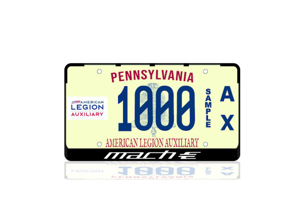 License Plate Frame for Ford Mach-E (USA type)