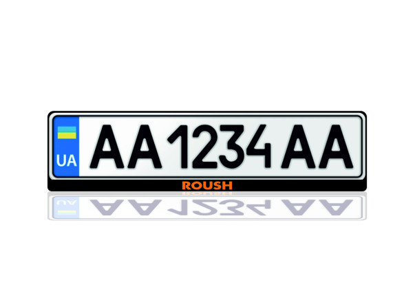 License Plate Frame for Roush Var.1 (Europe type)