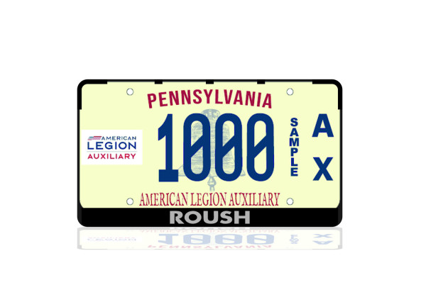 License Plate Frame for Roush Var.1 (USA type)