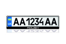License Plate Frame for Roush Var.2 (Europe type)