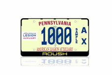License Plate Frame for Roush Var.2 (USA type)