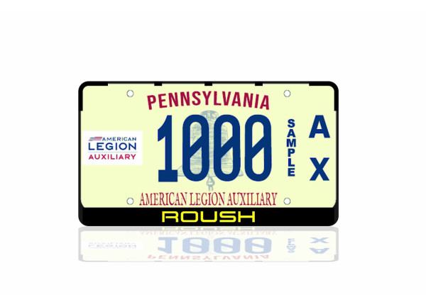 License Plate Frame for Roush Var.2 (USA type)